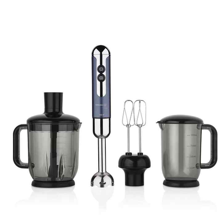 Korkmaz A447-13 Mia Mega Blender Set Azura/Chrome