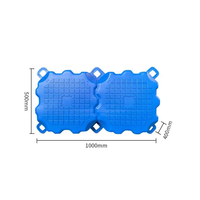 Plateforme flottante en plastique HDPE pour sports nautiques en plein air, ponton, quai, bouée, fabriqué à Shanghai, bonne qualité, livraison rapide