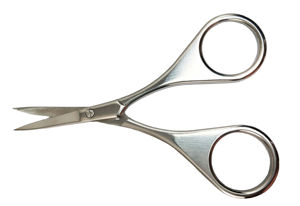 Ciseaux à ongles professionnels en acier inoxydable, lames courbées aiguisées, design à trou carré, légers et durables pour les cuticules - Product Image 2