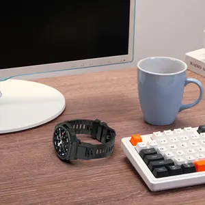 حزام ساعة سيليكون أصلي لـ Amazfit T-REX3 Pro مقاس 48 مم، حزام ساعة مطاطي ناعم رسمي لـ Amazfit T-rex3 Pro، سوار رياضي - Product Image 6