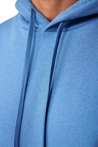 Venta al por mayor de peso pesado 320 gramos sudaderas con capucha Unisex logotipo personalizado polar cálido color sólido sudaderas con capucha - Product Image 3