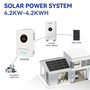 Inversor híbrido Cosmoxstar de 4.2KW monofásico, inversor solar fuera de la red con almacenamiento de energía para uso doméstico - Product Image 5