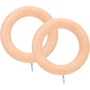 Elegante anillo de cortina para cortinas de ventana de lujo para el hogar, anillo de cortina de madera duradero, anillo de cortina moderno de la India - Product Image 5