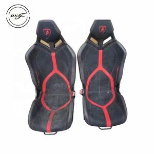 Asientos de Pista Ligeros de Fibra de Carbono, Asientos de Cuero Rojo Totalmente Automáticos para Lamborghini HURACAN Performance - Product Image 3