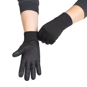 Gants unisexes de sports d'hiver de haute qualité, course à pied, jogging, écran tactile en polyester et silicone, logo personnalisé avec impression personnalisée - Product Image 3