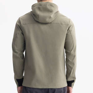 Veste de course athlétique pour homme, veste de sport à capuche, veste d'entraînement, veste de sport à fermeture éclair, veste de sport d'extérieur - Product Image 3