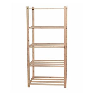 WELL HOME Estantería de Madera de 170x35x4 cm con 5 Estantes, Librerías Elegantes y Espaciosas - Product Image 1