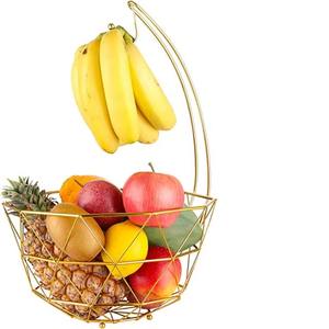 Top arrival <b>metal</b> fruit <b>baskets</b> intricate patterns or geometric design that turn everyday fruit <b>storage</b> into an artistic display - Product Image 6