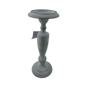 Modern Style Aluminium <b>Taper</b> <b>Candle</b> Holder White Wash Home Decorative Pillar Candelabra Stand Used for Light - Product Image 1