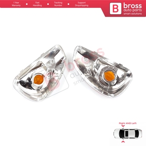 Rétroviseur latéral BSP625 avec clignotant, lentille orange, droit/gauche, pour Master MK3 Movano B NV400 7485120621 7485120620 - Product Image 4