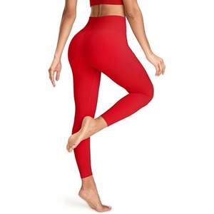 Ensemble de leggings pour femmes à logo personnalisé 100% coton | Pantalon de yoga en coton biologique | Fourniture en gros de vêtements de sport durables et écologiques - Product Image 5