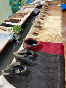 Cabello Remy virgen vietnamita 100%, pelucas frontales de encaje HD de alta calidad, extensiones de cabello humano Natural de onda profunda suelta - Product Image 6