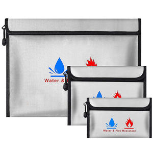 <span class=keywords><strong>Bolsa</strong></span> de Almacenamiento de <span class=keywords><strong>Dinero</strong></span>, Cartera de Protección Segura, de Cuero Sintético de Microfibra, Impermeable y Resistente al Fuego, Fabricada en China - Product Image 6