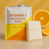 Pemasok perawatan kulit bersertifikat GMP lembar masker pencerah Vitamin C