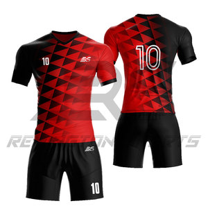 ชุดฟุตบอลแบบกำหนดเองแห้งเร็วชุดฟุตบอลระบายอากาศ - Product Image 6