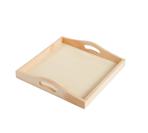 Juego de Bandejas Rectangulares de Madera Hechas a Mano con Acabado Pulido, Elegantes, Duraderas, de Alta Calidad, Multiusos, para Té - Product Image 6