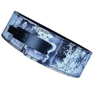 Wholesale High Quality Sublimation Printed Anime Character Gym Lever <b>Belt</b> Buckle Closure Fitness Powerlifting Weightlifting <b>Belt</b> - Product Image 3