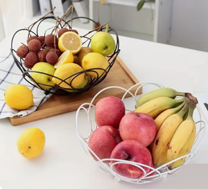 Panier de stockage de fruits poli argenté décoratif de style moderne panier sur mesure à usage polyvalent - Product Image 5