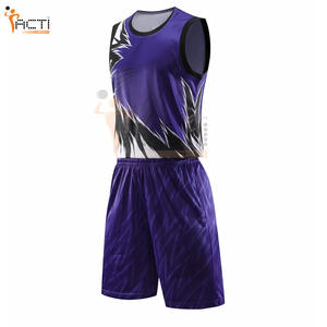 Uniforme de basket-ball personnalisé de haute qualité en polyester pour sports de plein air - Product Image 2