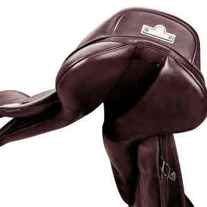 อานม้าหนังแท้สีน้ำตาลสำหรับขี่ม้าแบบ Dressage คุณภาพพรีเมียม ทนทาน ปรับแต่งได้ สำหรับมืออาชีพ - Product Image 2