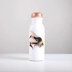 Botella de Agua Ayurvédica de Cobre para Uso Diario, Botella de Agua Ayurvédica de Cobre de 500 ml, Botella de Agua a Prueba de Fugas - Product Image 1