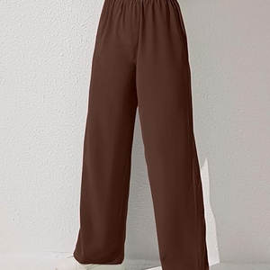 Pantalones de Mujer a la Moda, Hechos a Medida, Nuevos, Colores Lisos, Tendencia 2025 - Product Image 4