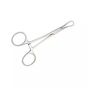 Pinces à serviettes en acier inoxydable massif de 9 cm, instruments médicaux chirurgicaux en acier inoxydable - Product Image 1