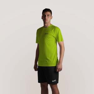 เสื้อกีฬาผู้ชายชนแอคทีฟสำหรับเสื้อโปโลใน LIME L - Product Image 3