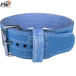 Cinturón de levantamiento de pesas de cuero genuino, soporte para la espalda de 6 pulgadas, antideslizante, ajustable, protección integral para entrenamiento de fuerza - Product Image 1