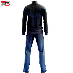 Haute qualité Vintage hommes Streetwear survêtement imprimer lavage à l'acide survêtement avec sweat à capuche brodé pantalons de survêtement évasés ensemble de Jogging - Product Image 2