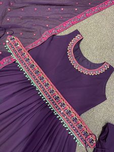 Traje de boda de narkali para mujer, ropa de fiesta de Ndian akistani, venta al por mayor - Product Image 3