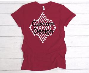 เสื้อยืดแขนสั้นผ้าแคนวาสเบลล่าสำหรับทุกเพศเสื้อยืดแขนสั้น (3413C) เฮเทอร์ CVC พร้อมดีไซน์ตามสั่งลายพิมพ์ unisex - Product Image 1