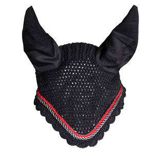 Top Trending Horse Care Crochet Ear Bonnet con borlas Mejor precio Proveedor OEM Ear Fly Veil Bonnet - Product Image 5