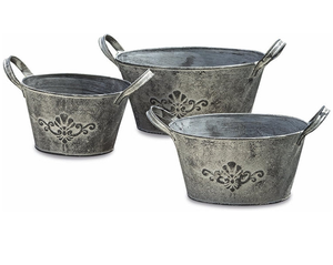 Meilleure vente de jardinières galvanisées en métal décoration de sol balcon jardinière de sol décorative en métal fer pour jardin - Product Image 1