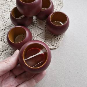 Modern Eco-Friendly Napkin <b>Rings</b> <b>Resin</b> Metal Wood & Glass Table Decor by MS Handicraft - Product Image 5