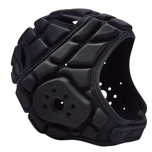 Rugby Helmets Reinforced Shell Head Protection Gear Soft Interior Padding Adjustable Chin Strap For Secure Fit In Sports Use - Product Image 1
