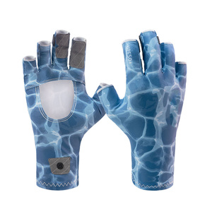 Guantes de Pesca de Alta Adherencia con Protección UV Personalizada y Revestimiento Antideslizante para Pescadores Profesionales y Equipos de Torneo - Uso en Verano - Product Image 5