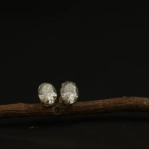 Pendiente de diamante de moda en oro blanco y rosa Chapado en oro certificado IGI para fiesta de boda y regalo - Product Image 3