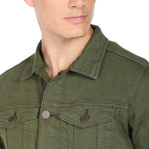 Meilleure vente de veste en jean 100% coton pour hommes de haute qualité Nouveau design Technique décontractée tricotée fabriquée en automne - Product Image 2