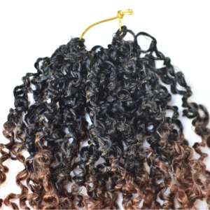 Vente en gros Extensions de tressage de cheveux synthétiques Yanky Twist Locs au crochet pré-torsadé Meches Tresses Traitement chimique teint - Product Image 5