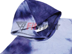Sudaderas con capucha Unisex de alta calidad Tie Dye, sudaderas con capucha transpirables de secado rápido, moda de invierno personalizada, venta al por mayor, sudaderas con capucha para hombre - Product Image 2