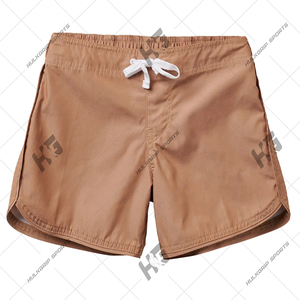 Vente en gros de shorts de bain de couleur unie à séchage rapide pour hommes maillots de bain de plage décontractés pour hommes shorts de sport shorts pour la salle de sport - Product Image 1
