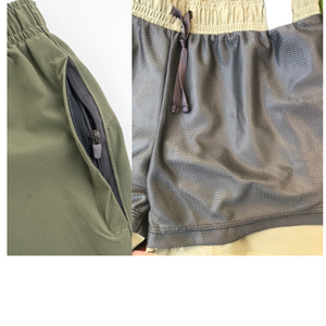 Pantalones cortos de poliéster de compresión personalizados al por mayor para hombres precio competitivo OEM ODM servicios de procesamiento de ropa - Product Image 3