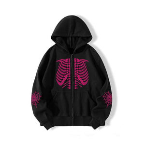 Últimos diseños Hombres Rhinestones sudaderas con capucha por encargo transpirable de primera calidad Rhinestones hombres sudaderas con capucha con antiarrugas - Product Image 6