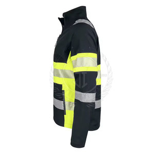 Custom Design Reflective Breathable CE Certified Safety <b>Jacket</b> Premium Quality Unisex Lightweight - Product Image 4