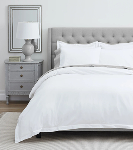 Hot bán sang trọng Ai Cập bông satin chắp vá bedsheet 100% chất lượng tốt nhất hemstitch Đồng bằng phong cách satin tấm ga trải giường thiết lập - Product Image 3