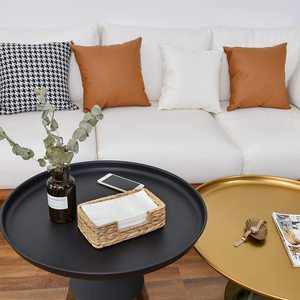 Paniers et plateau de service en osier durables pour la cuisine, porte-serviettes en jacinthe d'eau, porte-serviettes de salle de bain - Product Image 3