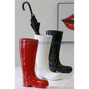 Porte-parapluie métallisé doré poli, fait à la main, nouveau look unique, plus grande qualité, porte-parapluie d'intérieur décoratif pour la maison - Product Image 2