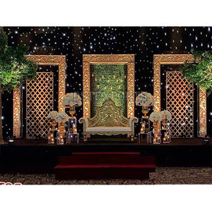 Scène de réception de mariage arabe professionnelle NOUVELLE ARRIVÉE Fibre moderne Taille et couleur personnalisables - Product Image 1