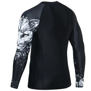 Custom Made Sublimated Rash Guards Camisa de compresión de alta calidad al por mayor Hombres Rash Guard para hombres - Product Image 3